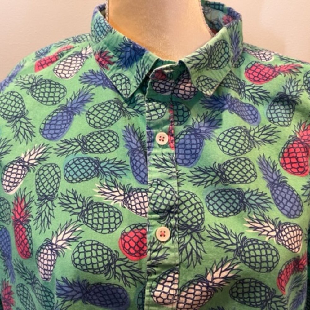 Men's Hawaiian Shirt collared shirt